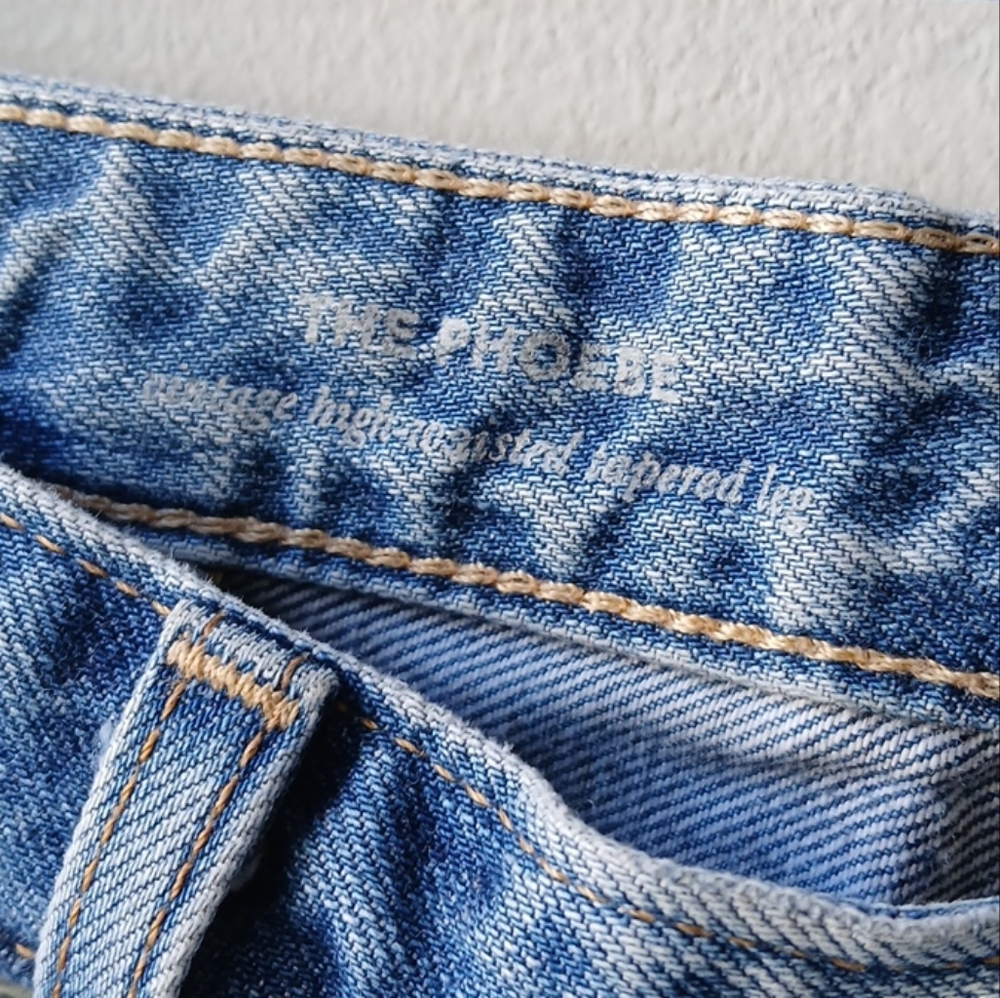 AG The Phoebe Patchwork Tapered Leg Jeans Women's 27 - Picture 4 of 6